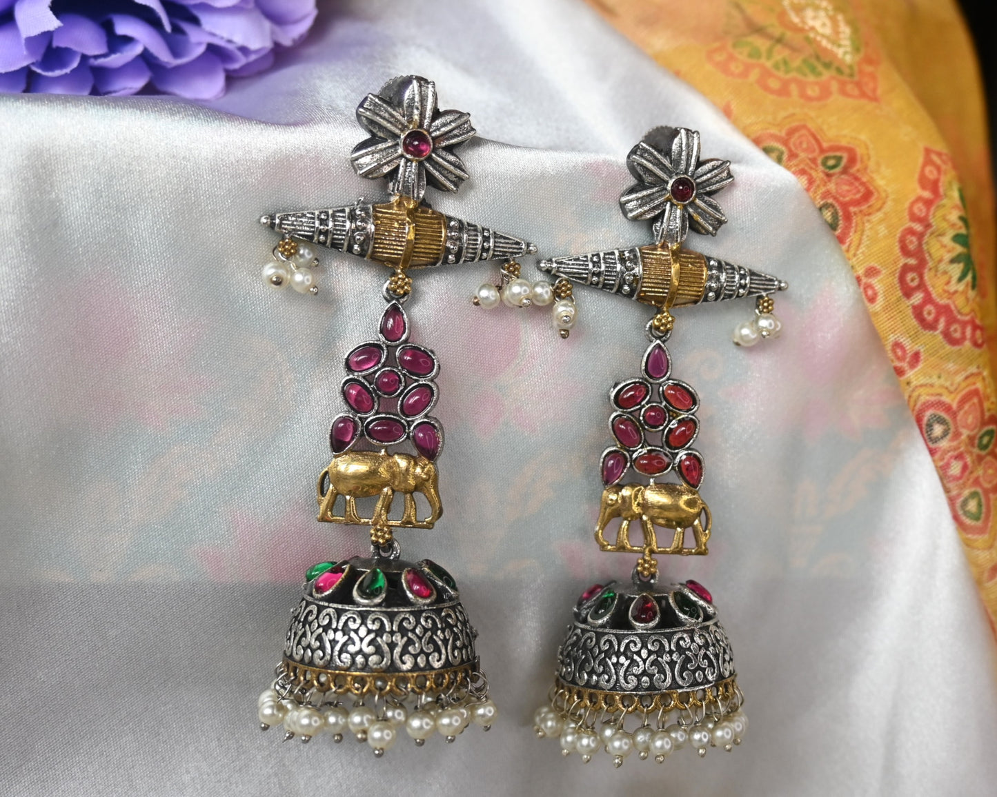 traditional long earring