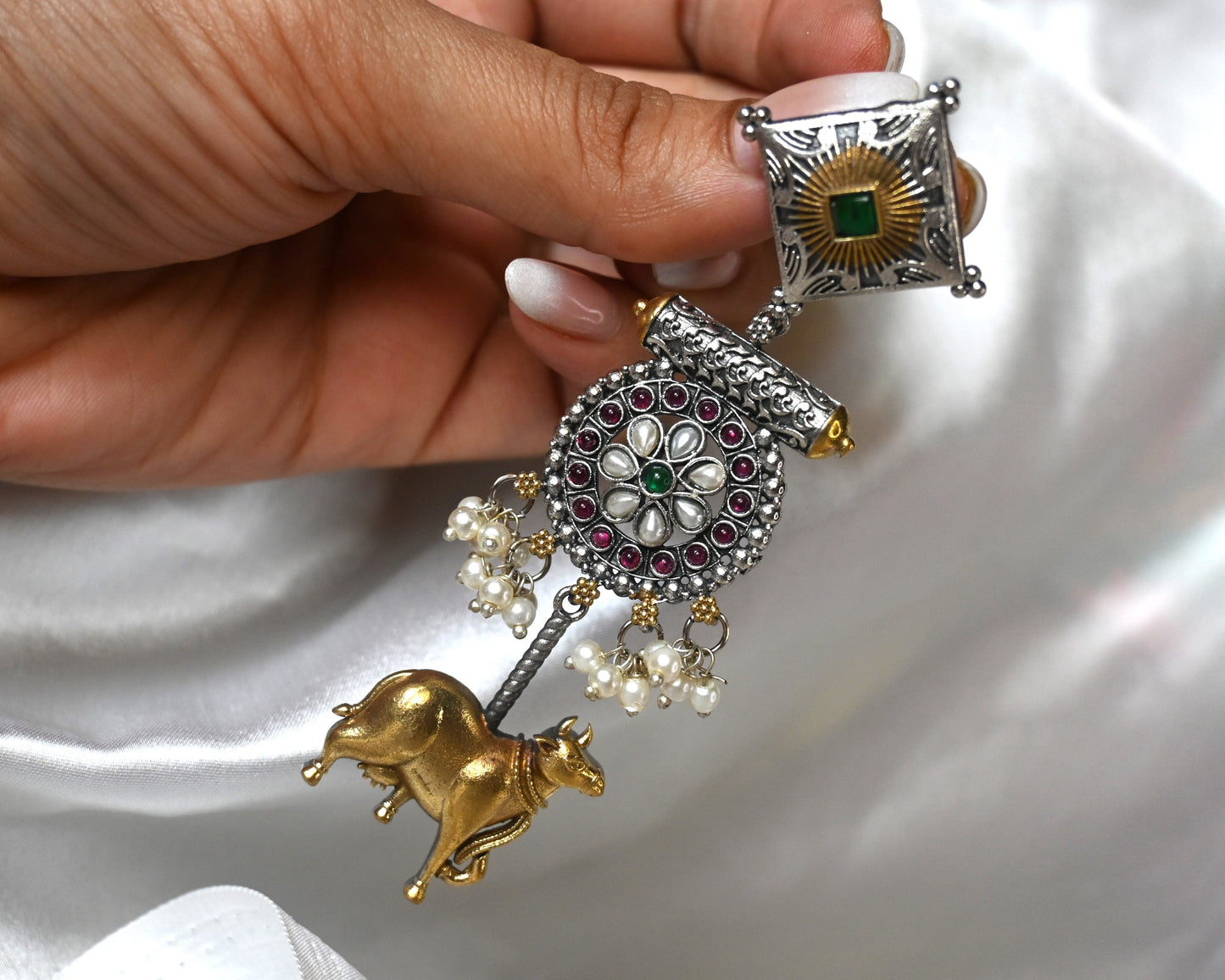 traditional long earrings