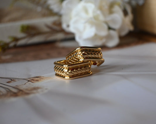 classic golden hoops