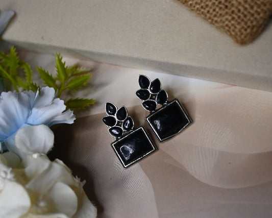 black ethnic studs