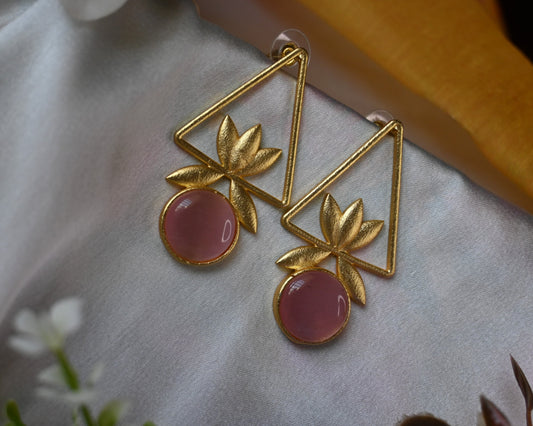 golden pink lotus