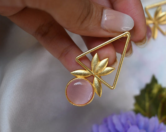 golden pink lotus