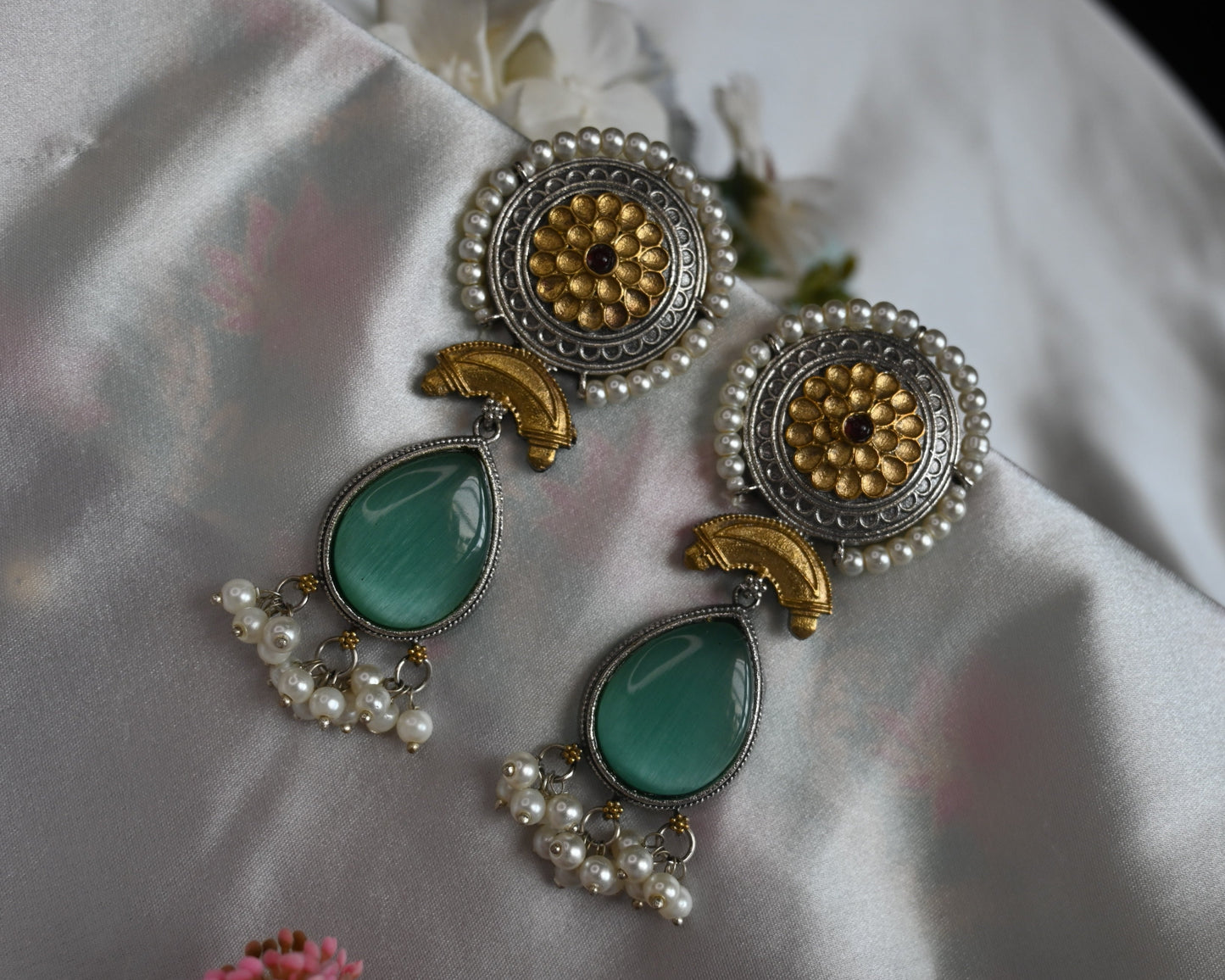 elegant turquoise earrings