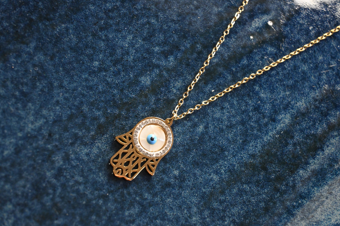 white evil eye