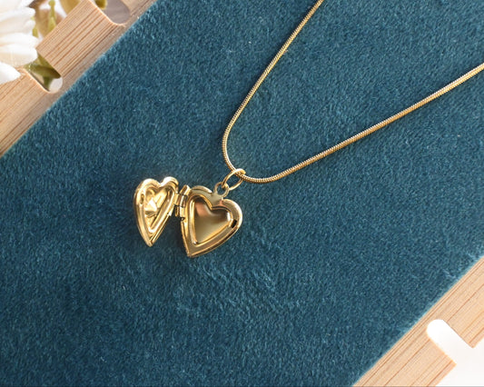 open heart necklace